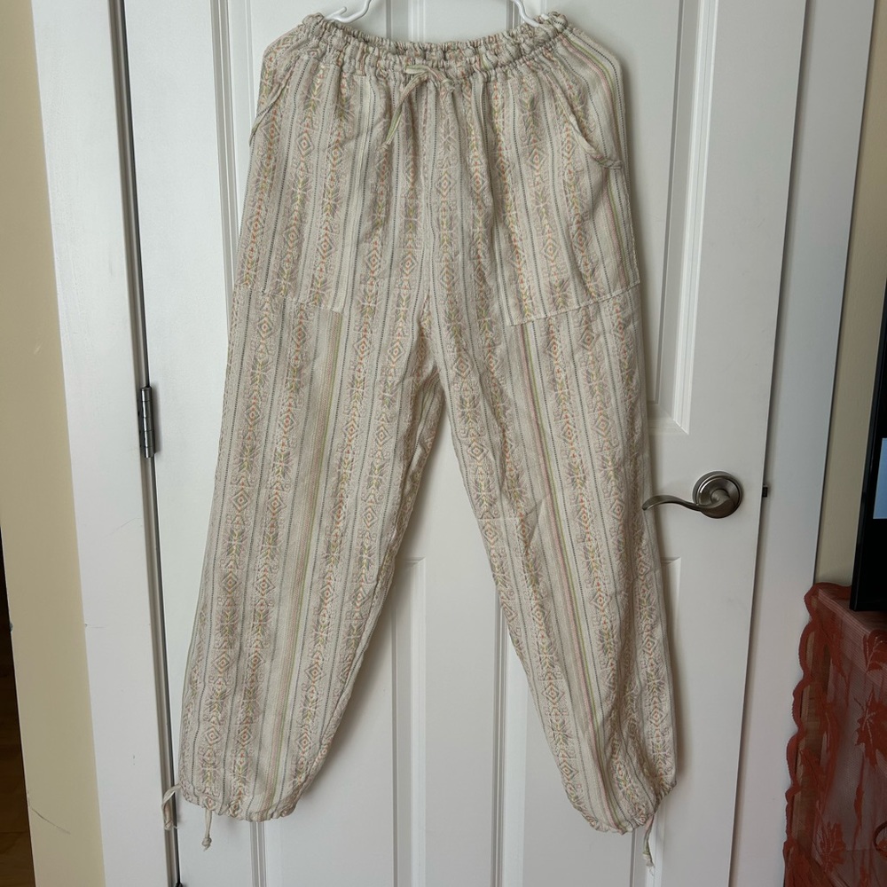 New boho jogger pants